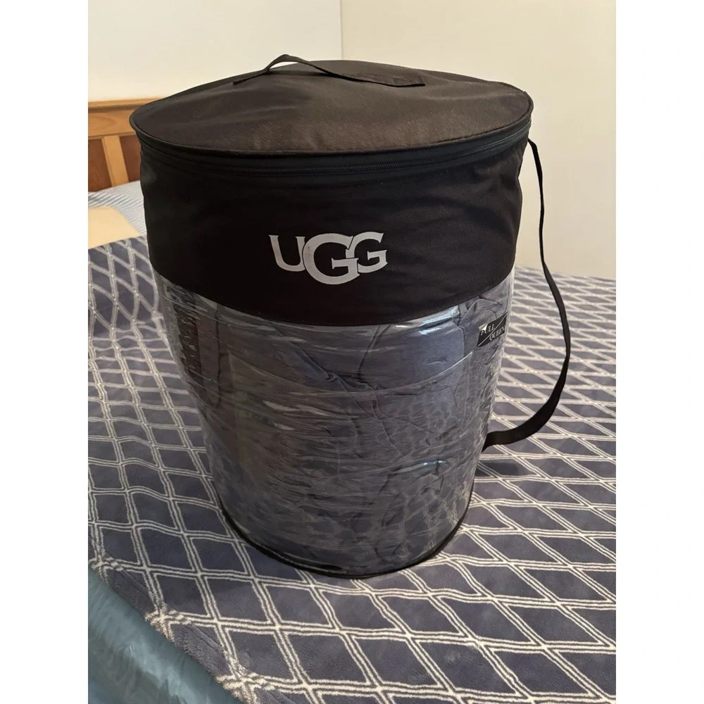 UGG Bedding Madison Park Bedding Set Full/Queen Two Tone Blues